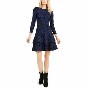 MICHAEL KORS WOMEN'S PM NEW DRESS  TIERED FIT AND FLARE